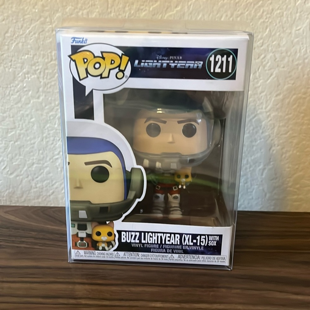 Funko Pop Buzz Lightyear with Sox